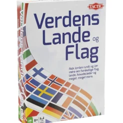 Världens länder och flaggor, DK, 1 set, Dansk text