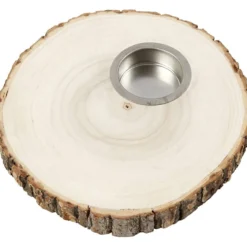 Värmeljusstake, Dia. 14-16 cm, tjocklek 19 mm, 1 st.