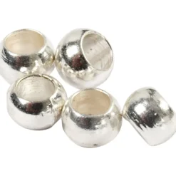 Wireklämmor, Dia. 2 mm, silver, 1000 st./ 1 förp.