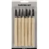 Wood Carving set, 6 st./ 1 förp.