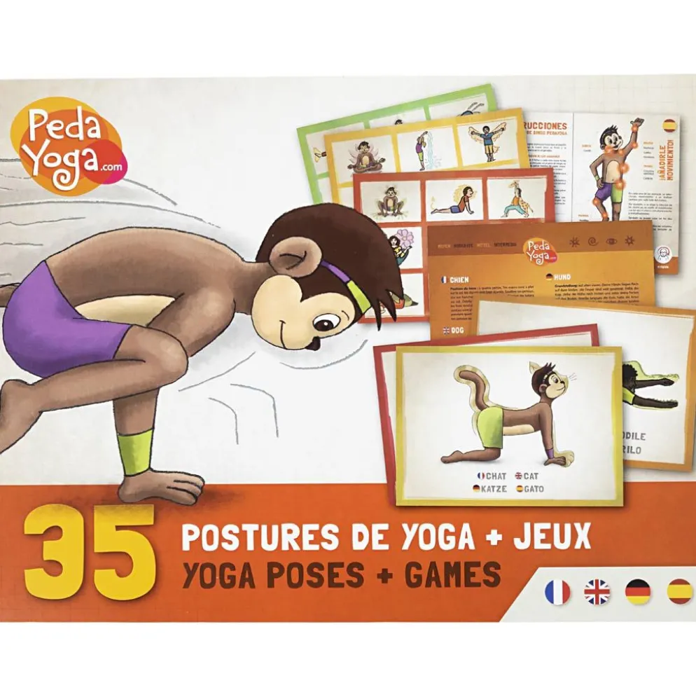 Yogakort, 32 st./ 1 förp.
